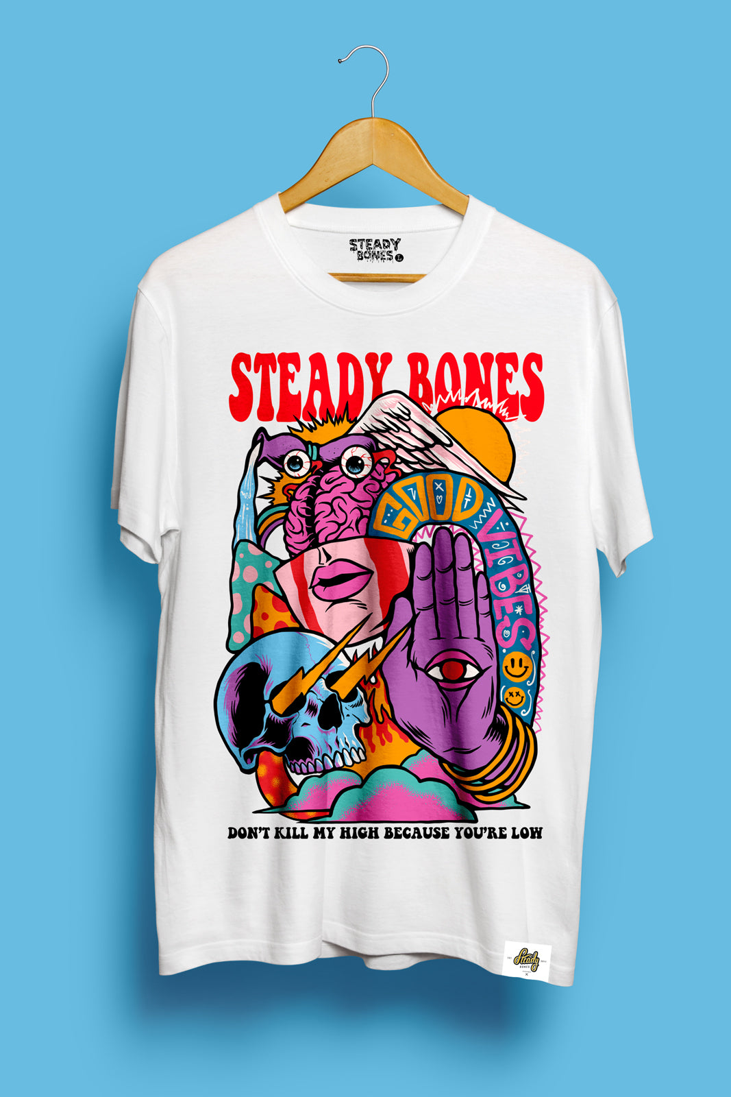 Don't Kill My High // Tee (White)