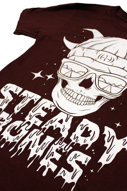 Road Trippin' // Tee (Wine Red)