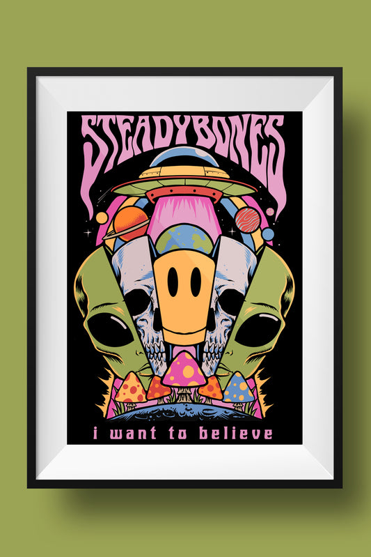 I Want To Believe // Print